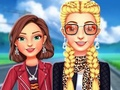 Гульня Байкерская мода BFF  онлайн