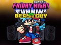 Гульня Super Friday Night Funkin супраць Beast Guy  онлайн