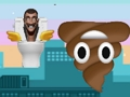 Гульня Прыбіральні Skibidi: Flappy  онлайн