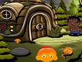 Гульня Monkey Go Happy, 200-ы ўзровень  онлайн
