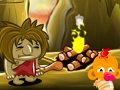 Гульня Monkey Go Happy, этап 204  онлайн