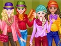 Гульня Вострая мода прынцэс  онлайн