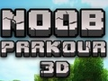Гульня Нуб Паркур 3D  онлайн