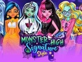 Гульня Фірмовы стыль Monster High  онлайн