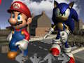 Гульня Super Mario & Sonic FNF Dance онлайн