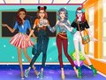 Гульня Школьныя одевалки для дзяўчынак  онлайн