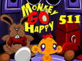 Гульня Monkey Go Happy, этап 511  онлайн