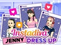 Гульня Instadiva Джэні апранаецца онлайн