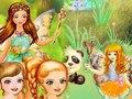 Гульня Гульні одевалки феі для дзяўчынак  онлайн