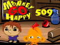 Гульня Monkey Go Happy, этап 509  онлайн