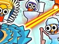Гульня Прыбіральні Worms Shooter  онлайн