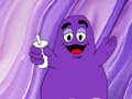 Гульня Кніжка-размалёўка Grimace Shake  онлайн