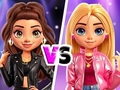 Гульня Чорны супраць ружовага стылю Lovie Chic  онлайн