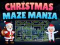 Гульня Манія каляднага лабірынта  онлайн