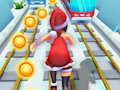 Гульня Senta Santa Princess Runner онлайн