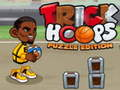 Гульня Выданне Trick Hoopsі Puzzle  онлайн