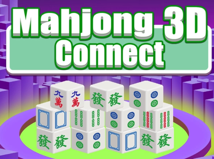 Гульня Маджонг злучэнне 3D  онлайн