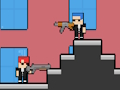 Гульня Noobwars чырвоны і сіні онлайн