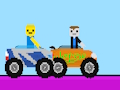 Гульня Драйвер Obby супраць Noob  онлайн