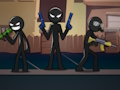 Гульня Вяртанне каманды Stickman  онлайн