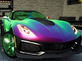 Гульня Аварыя на пандусе Hyper Cars  онлайн
