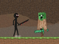 Гульня Stickman: Warrior Way онлайн