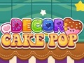 Гульня Дэкор: Cake Pop  онлайн