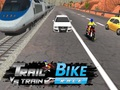 Гульня Гонка Trail Bike vs Train  онлайн