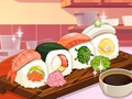 Гульня Кухонны сушы Roxie's Sushi онлайн