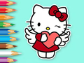 Гульня Кніжка-размалёўка: Love Kitty  онлайн