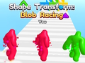 Гульня Форма пераўтварыць: Blob Racing онлайн