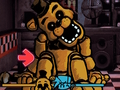 Гульня FNF супраць FNAF Gold  онлайн