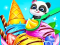 Гульня Грузавік з марозівам Baby Panda  онлайн