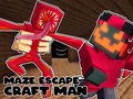 Гульня Ўцёкі з лабірынта: Craft Man  онлайн