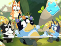 Гульня Галаваломка: Bluey Pool Spa  онлайн