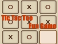 Гульня Вясёлая гульня Tic Tac Toe  онлайн