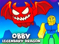 Гульня Легендарны цмок Obby онлайн