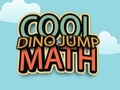 Гульня Класная матэматычная гульня Dino Jump  онлайн