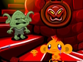 Гульня Monkey Go Happy, 299 ўзровень  онлайн