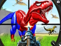 Гульня Dino Hide n Shoot онлайн