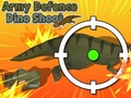 Гульня Army Defense Dino Shoot  онлайн
