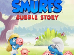 Гульня Смурфікі Bubble Shooter Story  онлайн