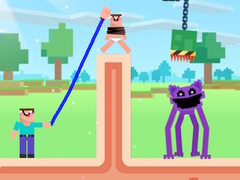 Гульня Noob Rocket Punch онлайн