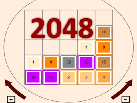 Гульня 2048 год  онлайн