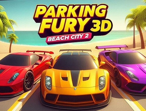Гульня Паркоўка Fury 3D: Beach City 2 онлайн
