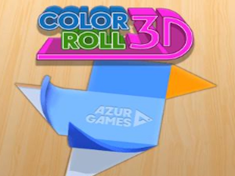 Гульня Каляровы ролік 3D  онлайн