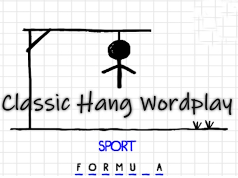 Гульня Класічны Hang Wordplay  онлайн