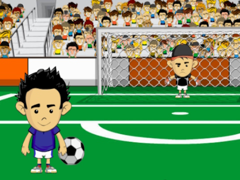 Гульня FreeKick Freenzy Freekick онлайн