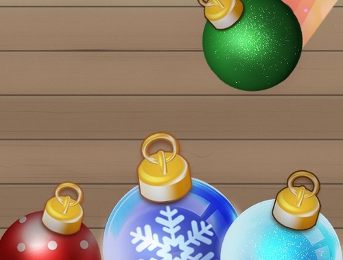 Гульня Навагоднія галаваломкі Connect Balls!  онлайн