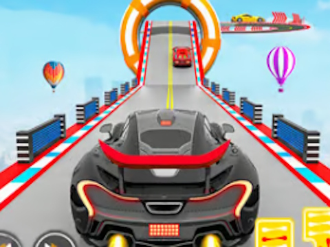 Гульня Merge Racer - аўтамабіль-трукі  онлайн